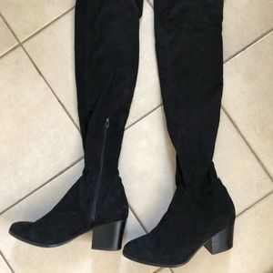 Aldo over the knee suede boots size 7